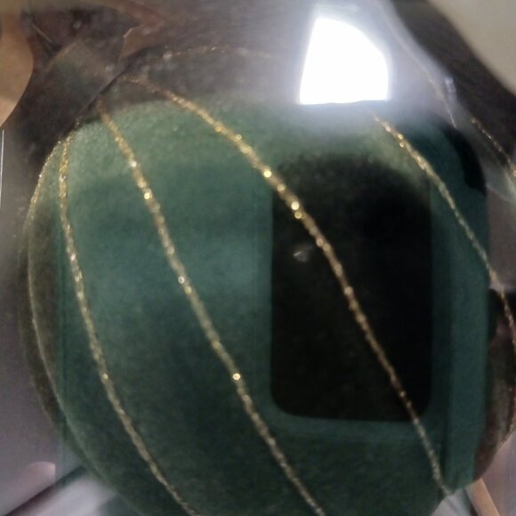 Threshold Studio McGee flocked Christmas ornaments - Picture 6 of 7